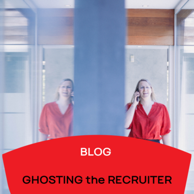 Ghosting the recruiter